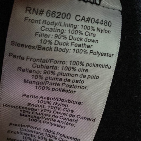 Asics Men's Puffer Jacket Small Black lightweight Full Zip - Picture 8 of 8